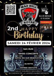 2ème anniversaire des MAD BULL RIDERS