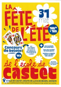 Fête de l&rsquo;été de l&rsquo;école de Castet