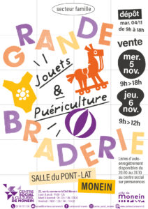 Grande Braderie « Jouets, Layette et Puériculture »