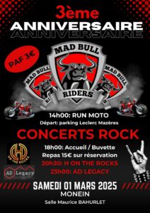 Anniversaire Mad Bull Riders