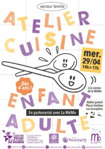 Atelier cuisine enfant/parent