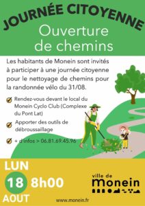 Journée citoyenne > Ouverture de chemins