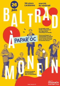 Marché animé du vendredi > Concert Papar&rsquo;oc