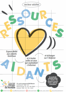 Centre social > Atelier Ressources Aidants
