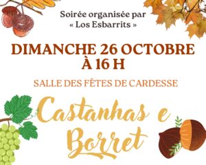 Castanhas e borret