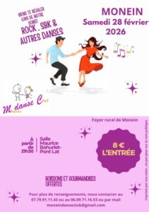 Soirée dansante Rock, SBK et autres danses