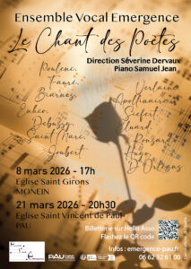 Concert Le chant des Poètes