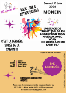 Soirée dansante Rock, SBK et autres danses